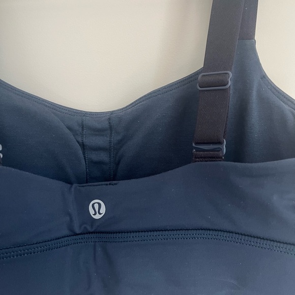 Lululemon Navy Convertible 2-in-1 Crossback Normal High Support Sports Bra - 4 - Picture 3 of 3